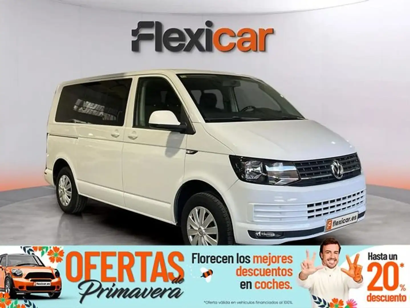 Volkswagen T5 Caravelle Premium Corto 2.0 TDI 110kW BMT DSG Blanco - 1