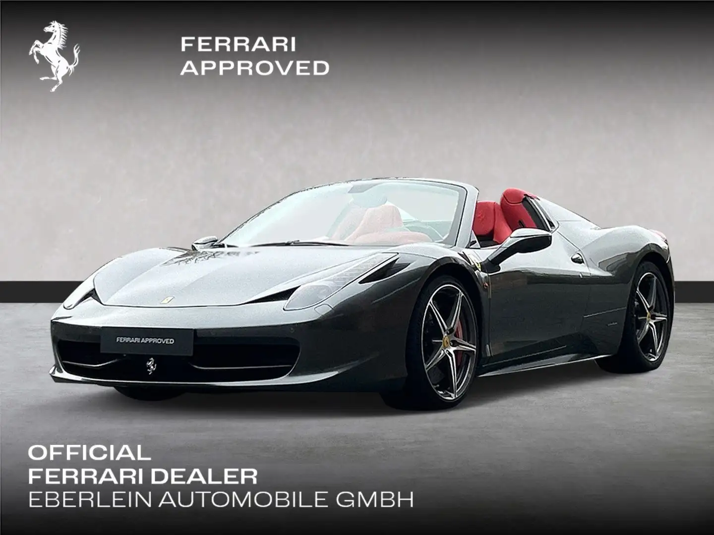 Ferrari 458 Spider *AFS*Karbon*Kamera*Navi*HiFi* Grijs - 1