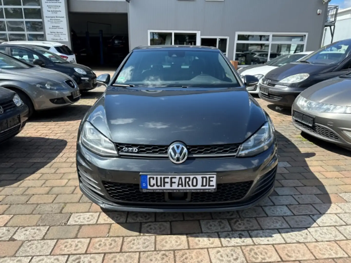 Volkswagen Golf VII GTD BMT 2.0 TDI Start-Stopp StandHZG AHK-klapp Grau - 1