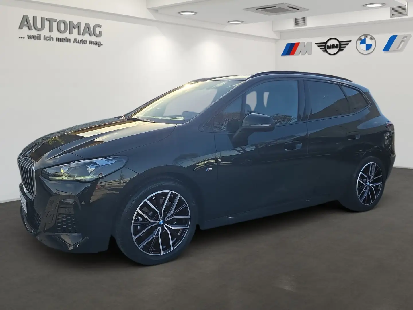 BMW 223 d M-Sport*AHK*Panoramadach*DriveAssProf*LiveCockpi Schwarz - 1