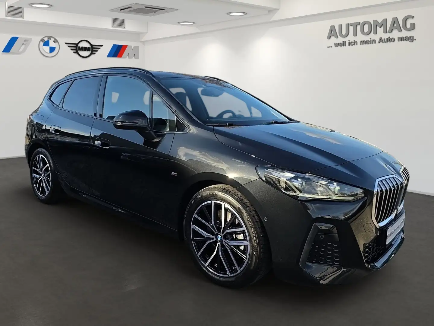 BMW 223 d M-Sport*AHK*Panoramadach*DriveAssProf*LiveCockpi Schwarz - 2