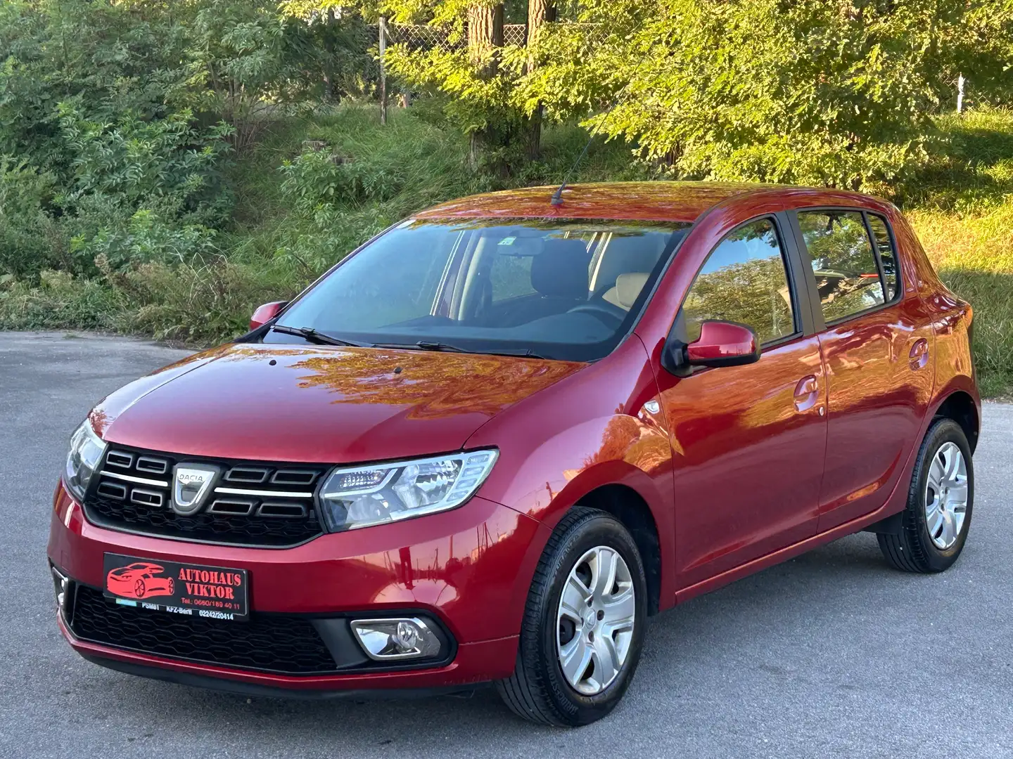 Dacia Sandero Comfort*1 BESITZ,GARANTIE,PICKERL NEU* Rouge - 2