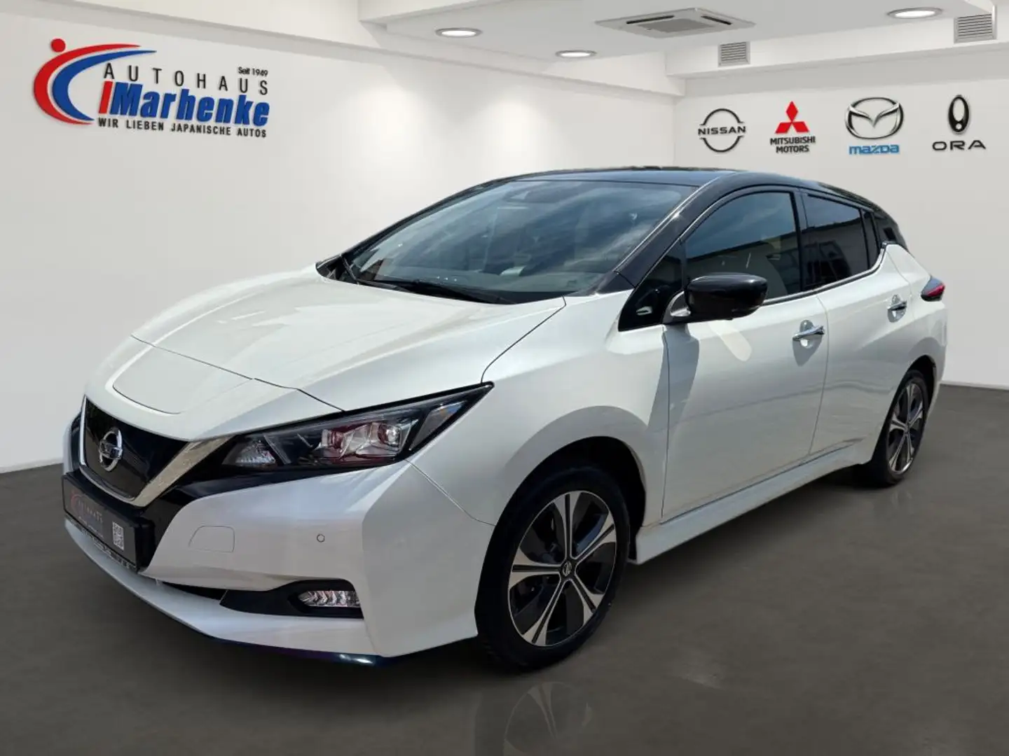 Nissan Leaf 62 kWh e+ N-Connecta 420KM Blanc - 1