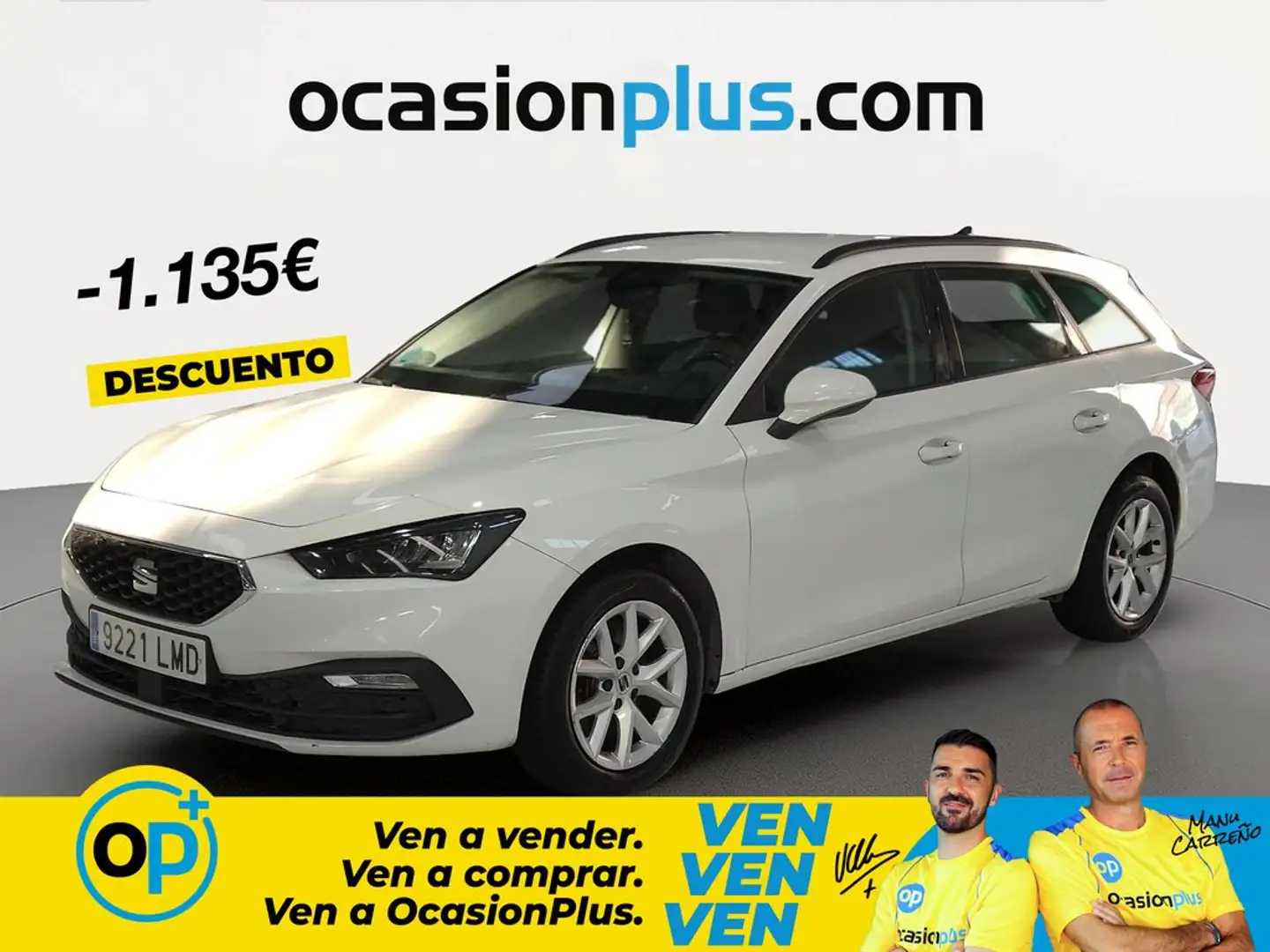 SEAT Leon ST 2.0TDI CR S&S Style DSG-7 150 Blanco - 1