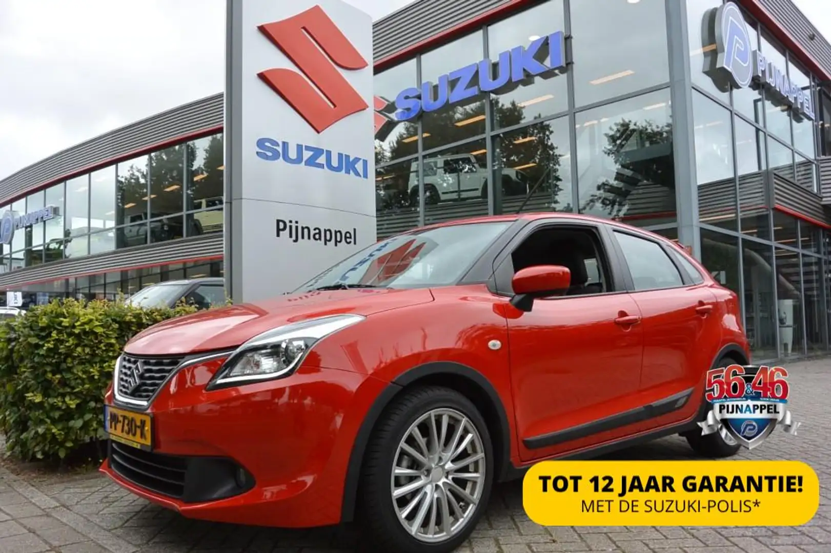 Suzuki Baleno 1.2 Exclusive AUTOMAAT 5-deurs vele extra's Rouge - 1