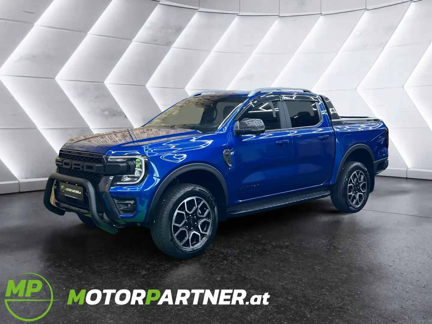 Ford Ranger Wildtrak 3,0L V6 **inkl. Rollo**Frontbügel**Grill Blau - 1
