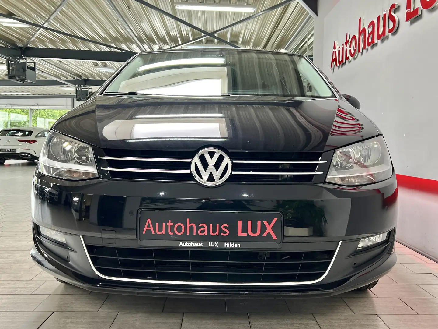 Volkswagen Sharan CUP*7 SITZER*NAVI*R-KAM*2X El. SCHIEBETÜR Schwarz - 2