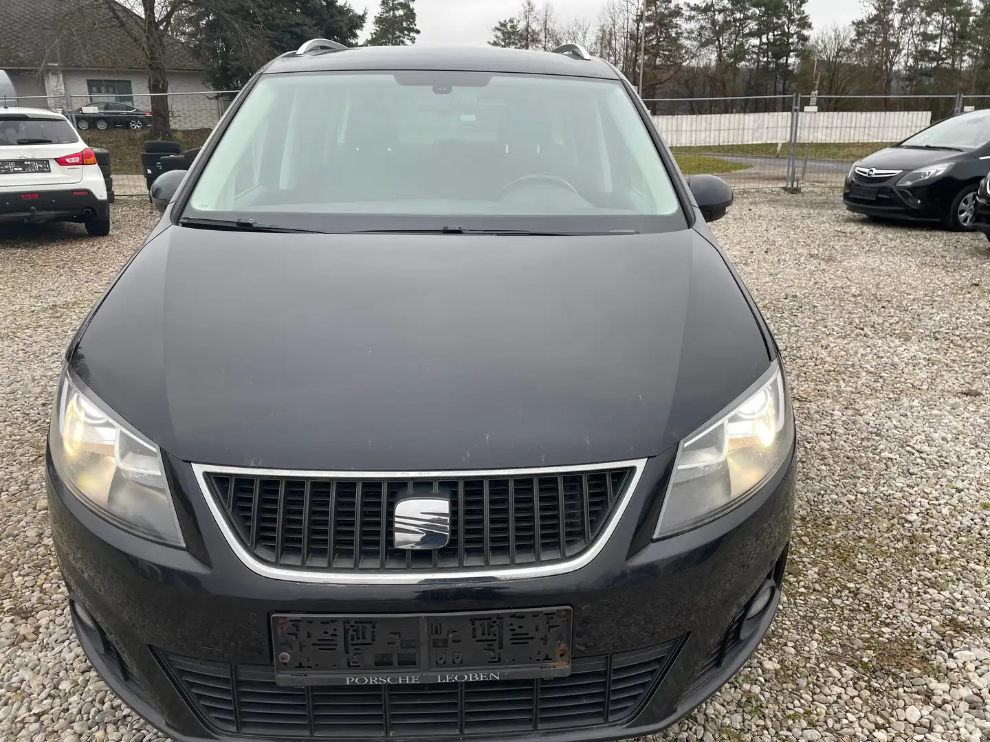 SEAT Alhambra Style 2,0 TDI CR 4WD DPF+7 SITZER+verkaufen export Schwarz - 2