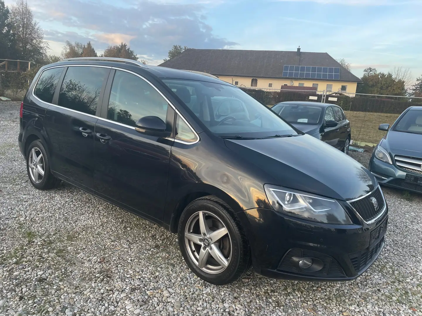 SEAT Alhambra Style 2,0 TDI CR 4WD DPF+7 SITZER Schwarz - 1