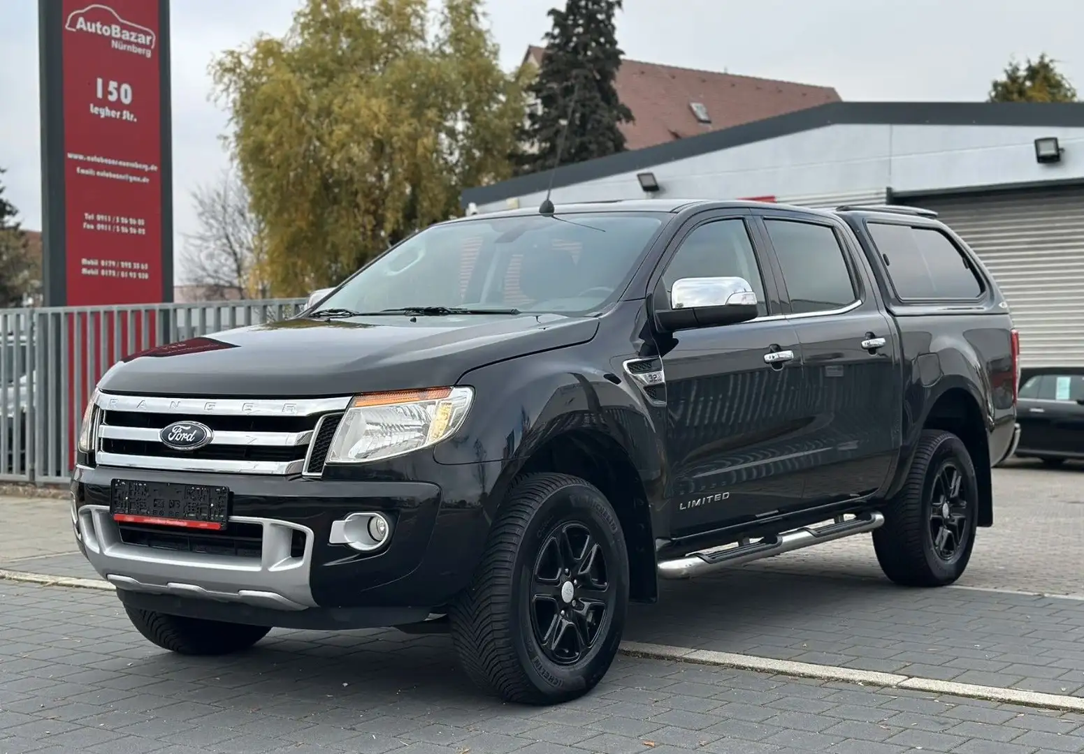 Ford Ranger Limited DoKa / Leder / Off-Road Noir - 1