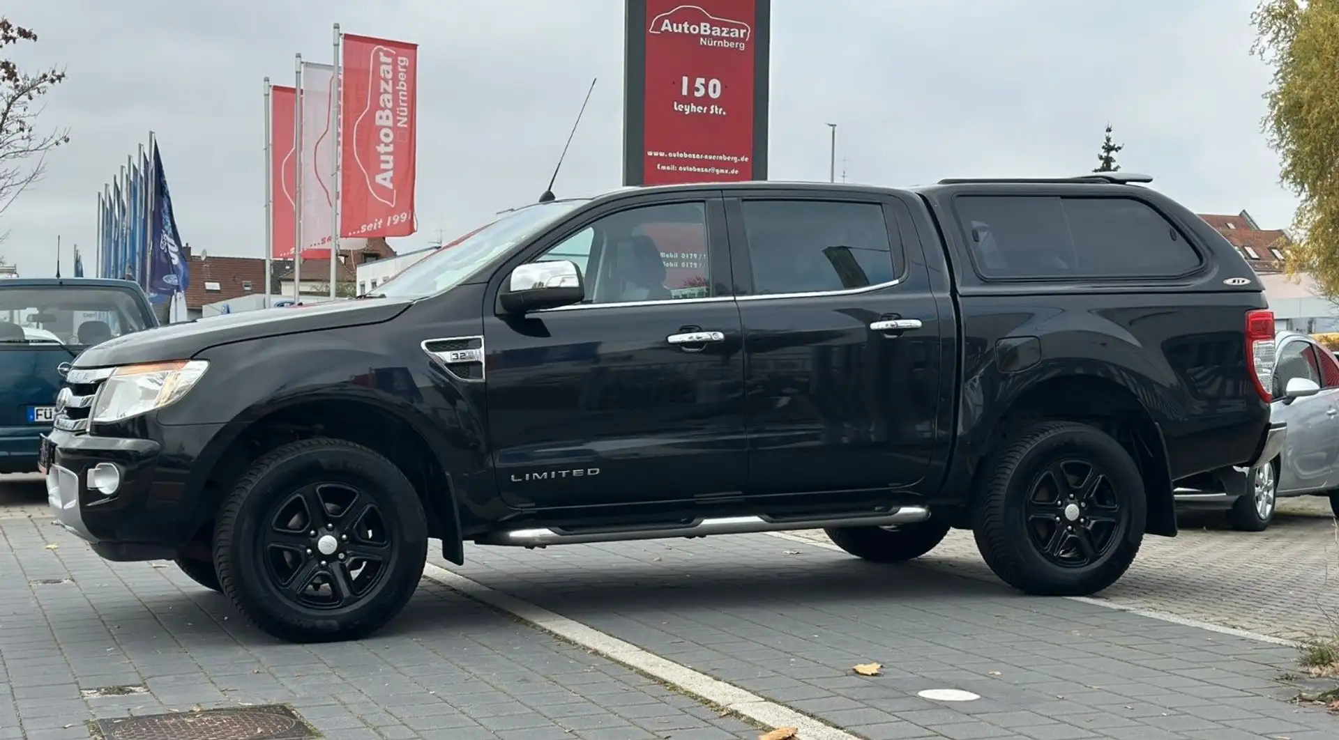 Ford Ranger Limited DoKa / Leder / Off-Road Noir - 2