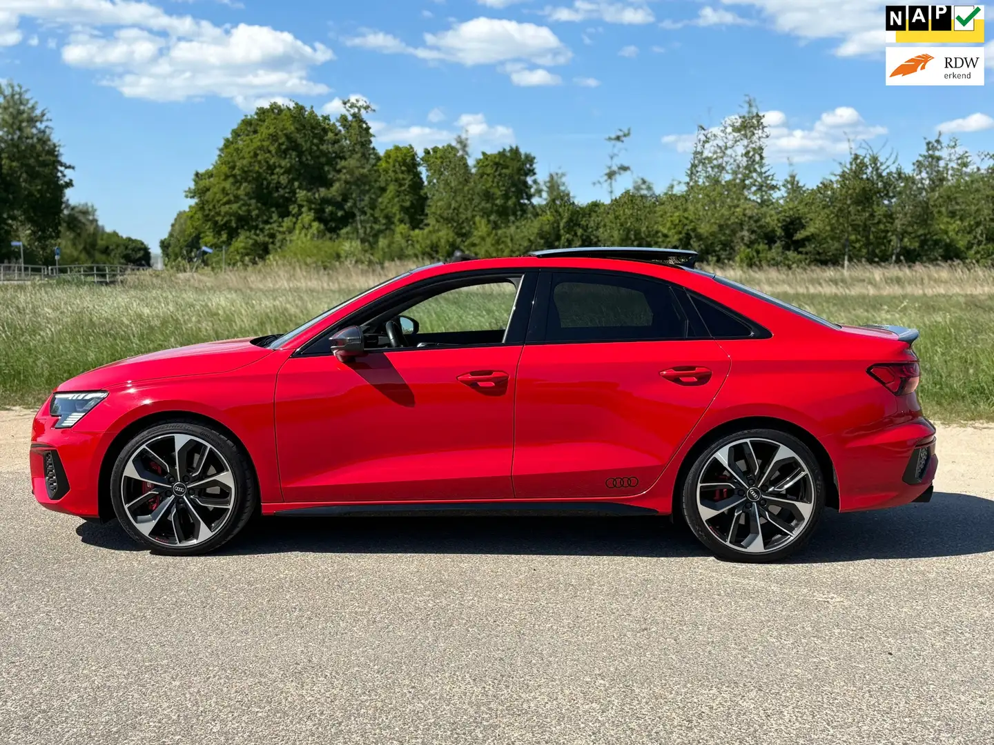 Audi A3 Limousine 2.0 TFSI quattro S3 Edition One/Zeer com Rouge - 1