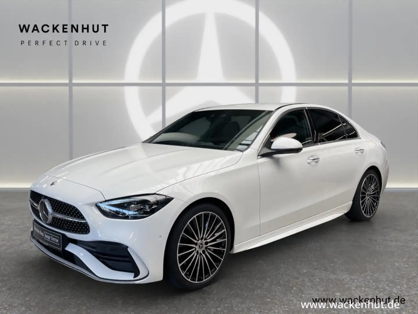 Mercedes-Benz C 300 d AMG DISTRONIC STANDHEIZUNG 360°AHK 19'' Wit - 1