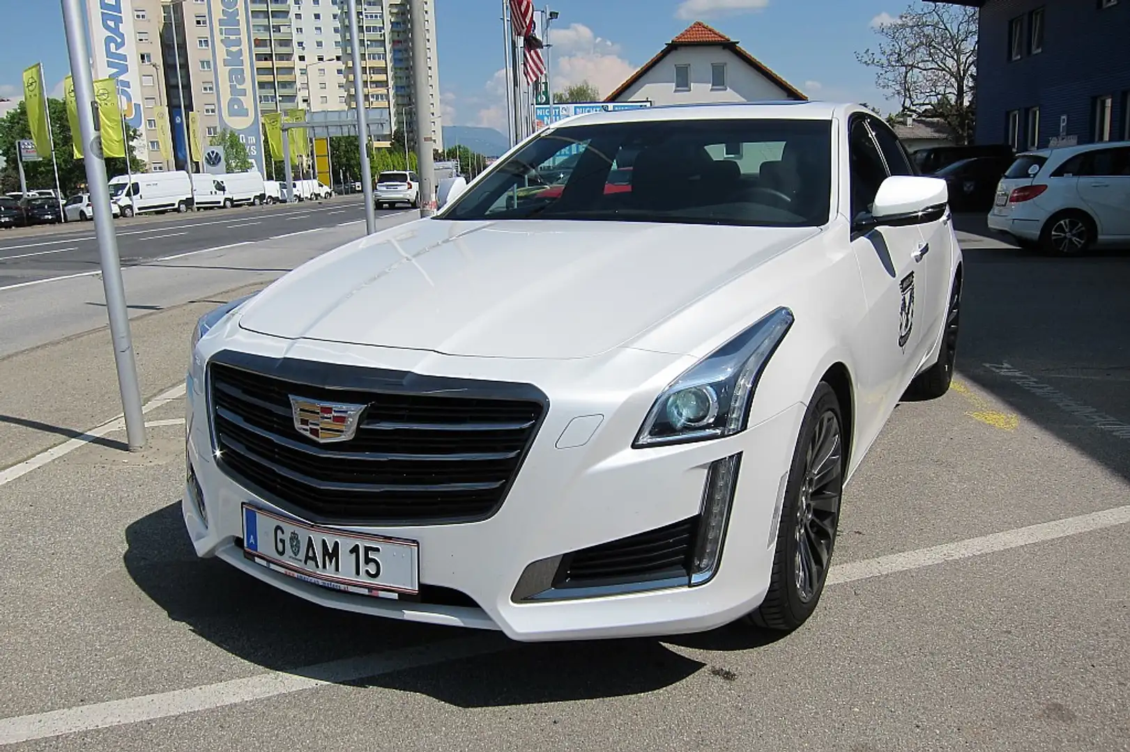 Cadillac CTS Premium 2,0 Turbo Aut. Weiß - 1
