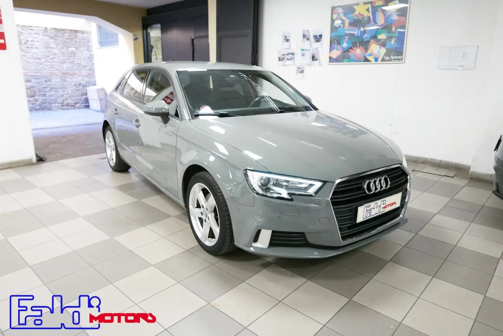 Audi A3 SPB 30 TDI S tronic Sport Gris - 1