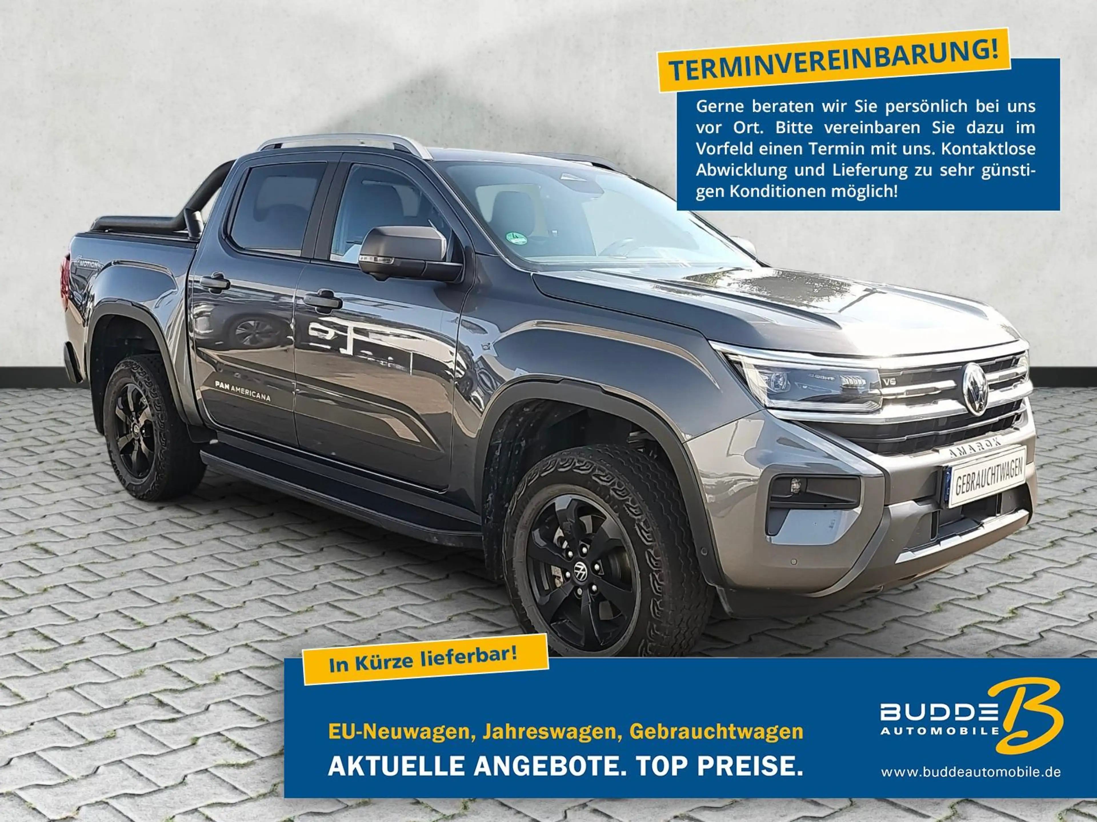 Volkswagen Amarok 3.0 TDI 4M AT DoKa PanAmericana AHK Rollo