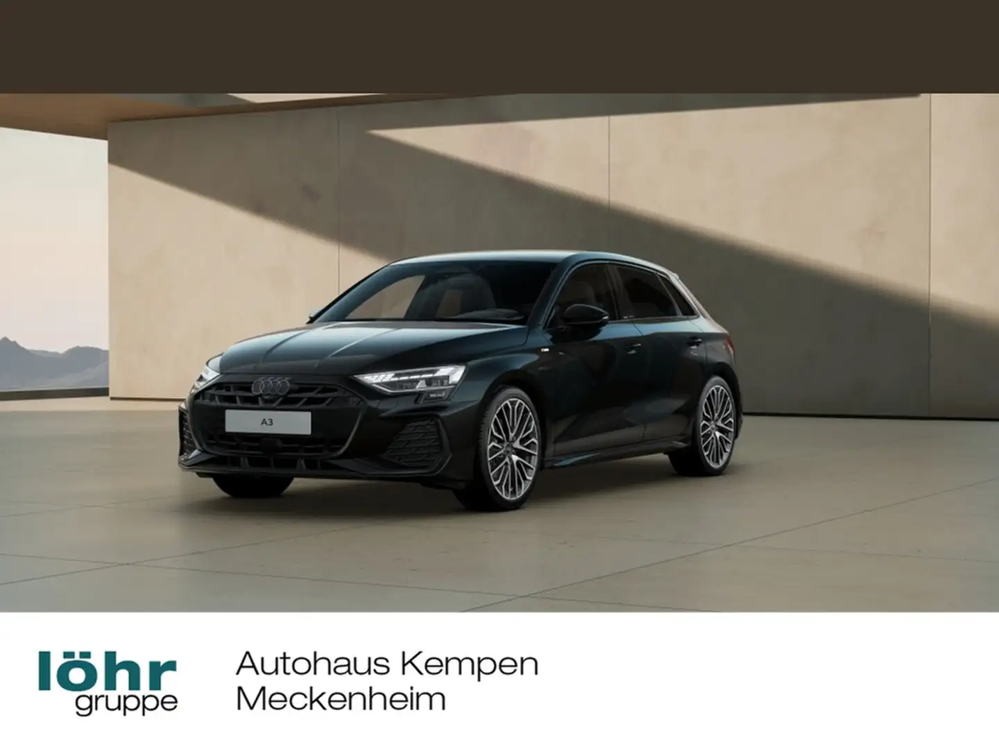 Audi A3 Sportback 35 TFSI UPE 52.070 S line Matrix Schwarz - 1