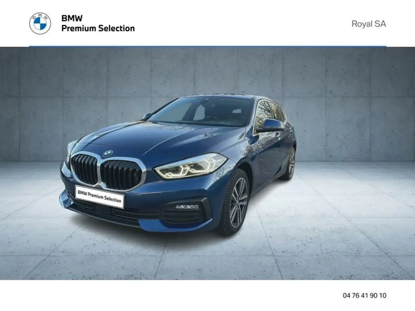 BMW 118 118iA 136ch Business Design DKG7 Bleu - 2