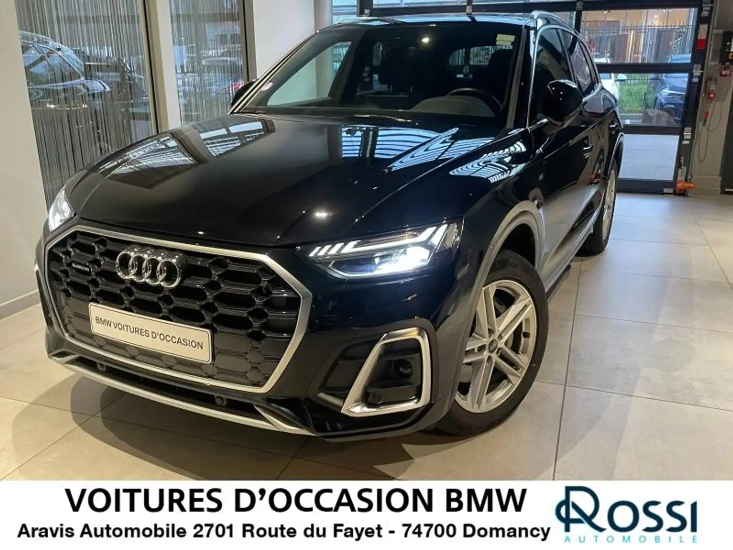 Audi Q5 50 TFSI e 299ch S line quattro S tronic 7 Noir - 1