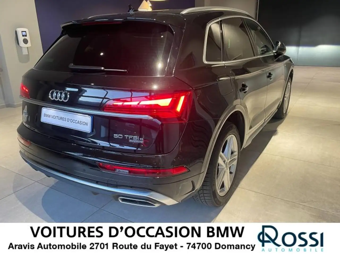 Audi Q5 50 TFSI e 299ch S line quattro S tronic 7 Noir - 2