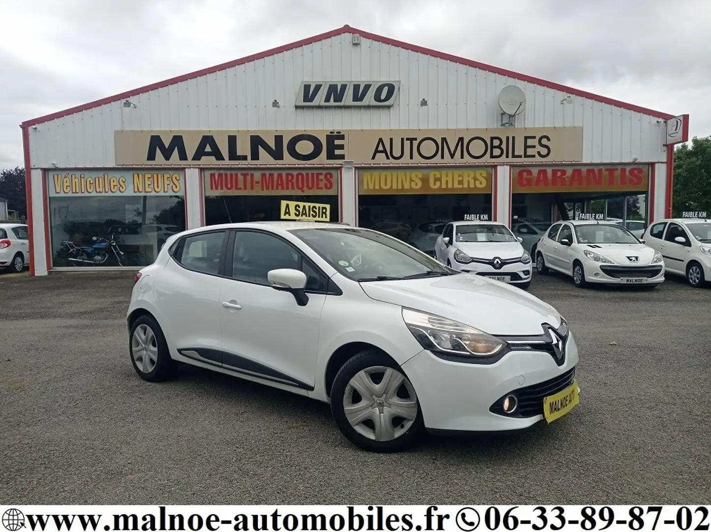 Renault Clio 1.5 DCI 75CH ZEN + OPTIONS Blanc - 1