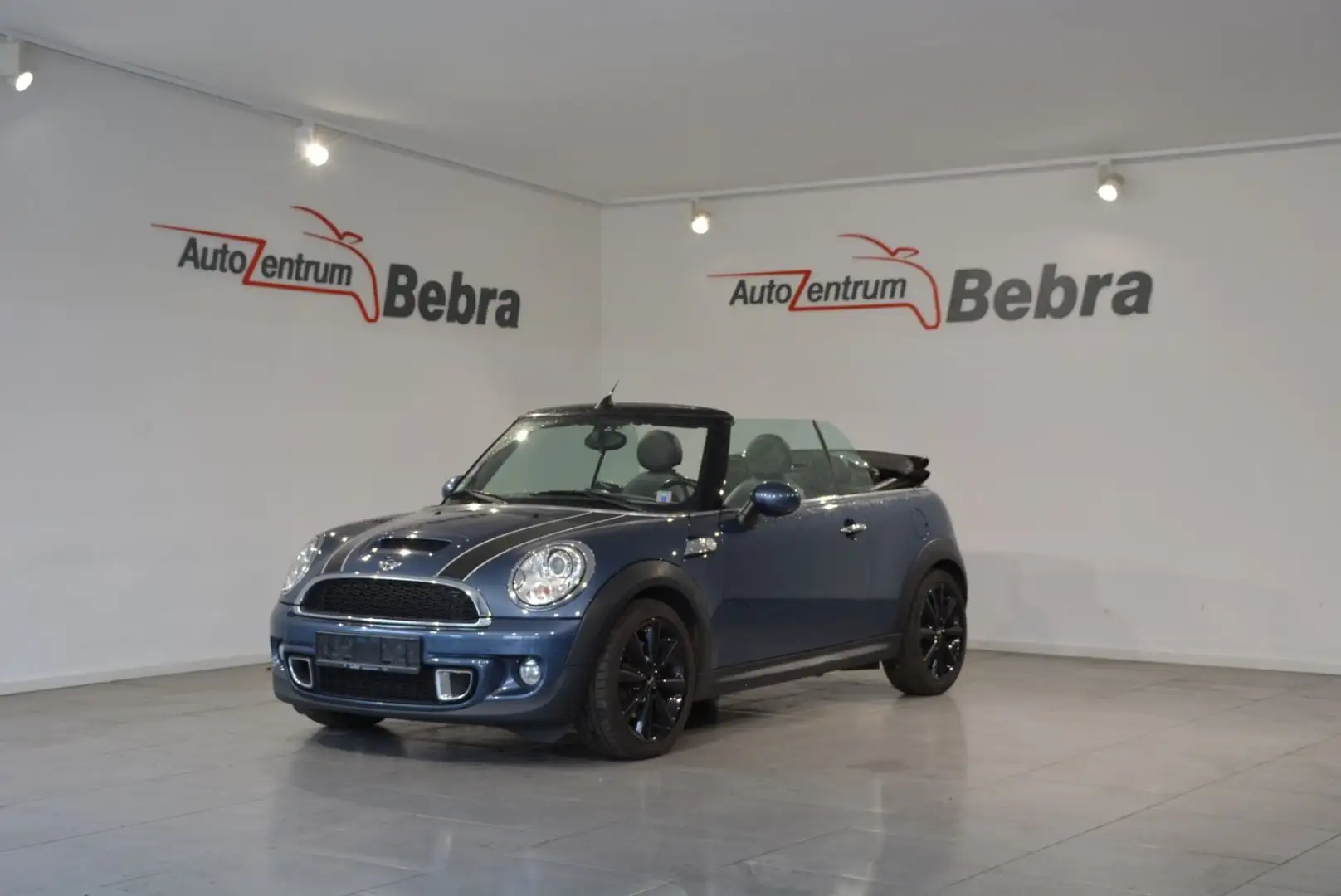 MINI Cooper S Cabrio Xenon/Leder/Tempomat/SHZ/Alu 17 Blau - 1