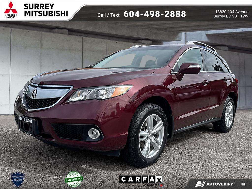Red 2013 Acura RDX SUV / Crossover All-Wheel Drive 6-Speed Automatic