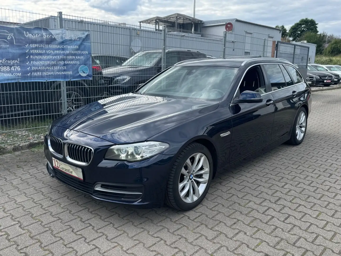 BMW 530 5 Touring 530d |SPURASSIST|HEADUP|LED| Bleu - 1