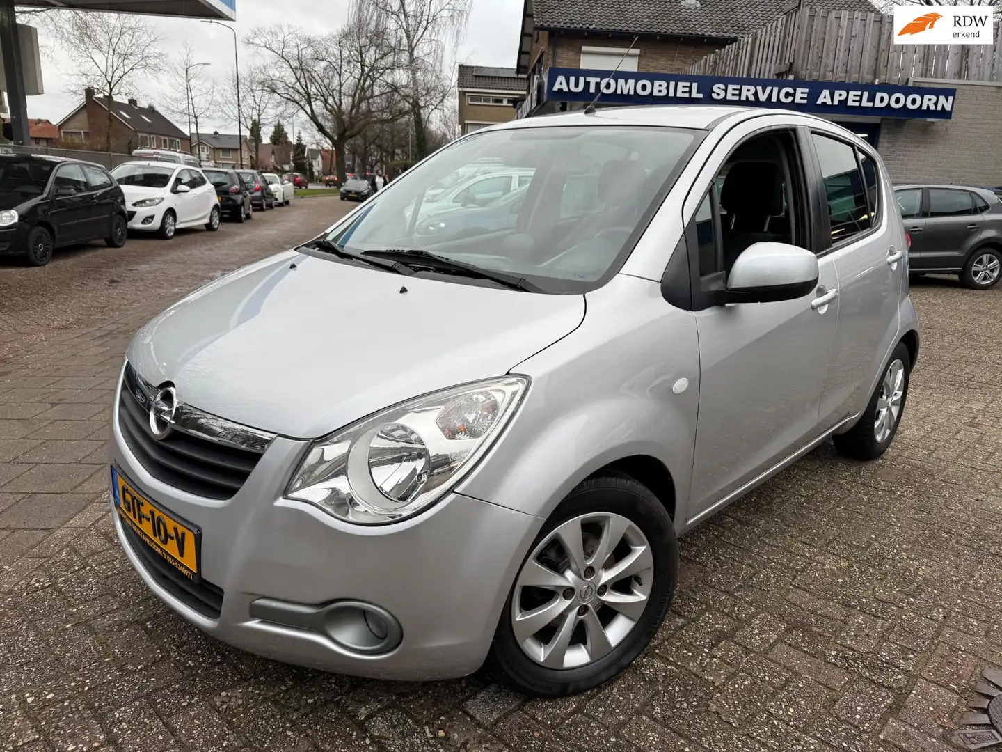 Opel Agila 1.2 Edition AUTOMAAT *AIRCO*ELEKTR. RAMEN*STOELVER Grijs - 1