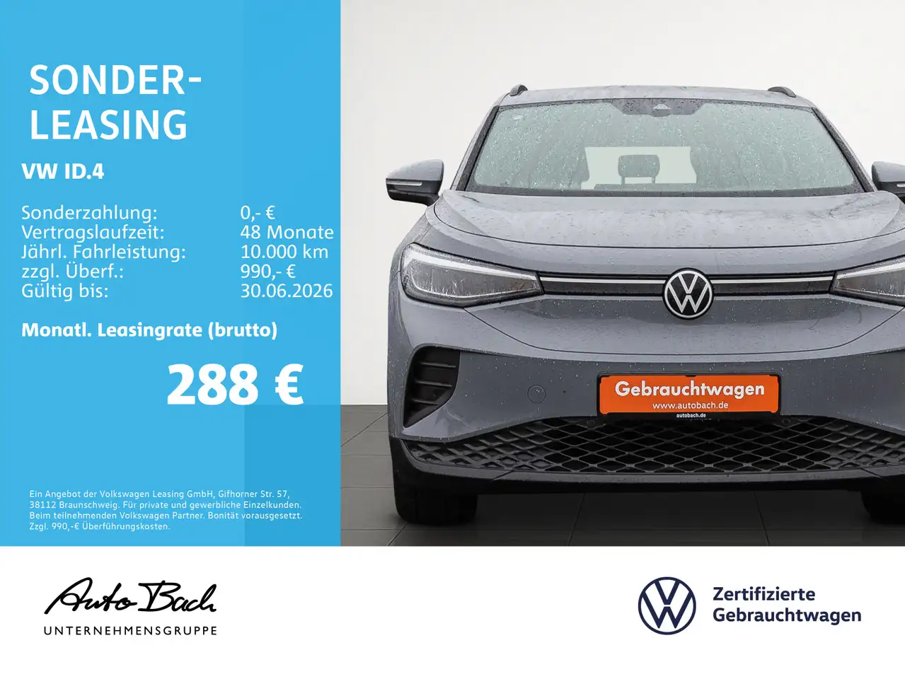 Volkswagen ID.4 Pure Performance, Navi, LED, App-Connect, S 2
