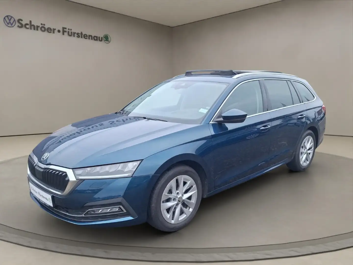 Skoda Octavia Combi Style 2.0 TDI DSG (Schiebed./LED/ACC)) Blau - 1