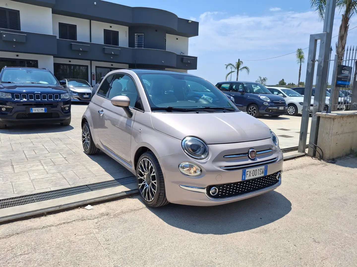 Fiat 500 1.2 Lounge 69cv dualogic my20 Arancione - 2