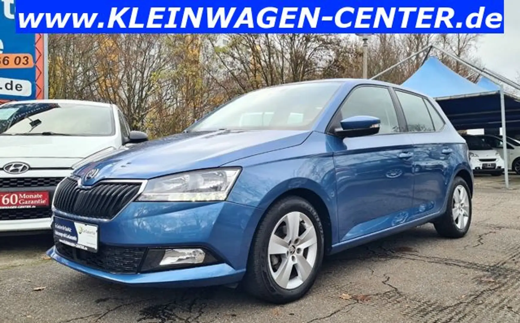Skoda Fabia 1.0TSI Ambition Klima/Temp/Sitzh/PDC/DAB Bleu - 1