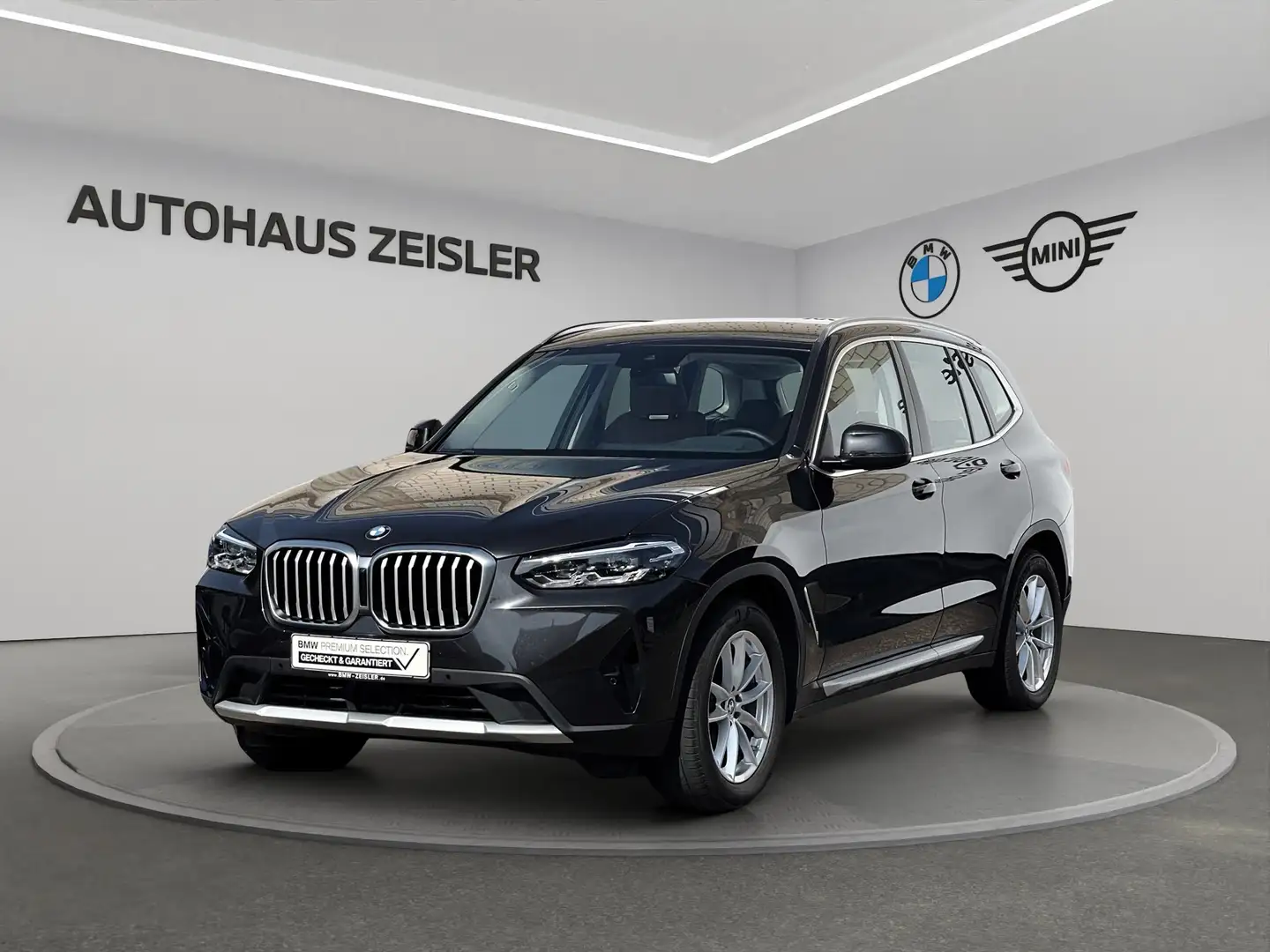 BMW X3 xDrive20i Parkassistent Leder Hifi DAB Grau - 1