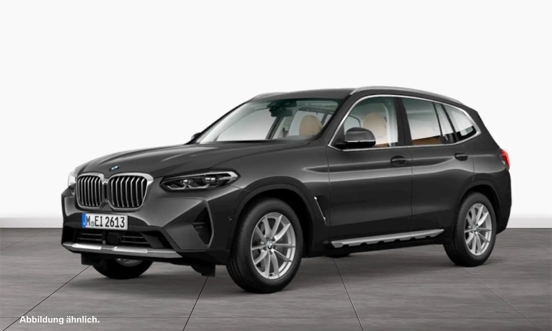 BMW X3 xDrive20i Parkassistent Leder Hifi DAB Grau - 1