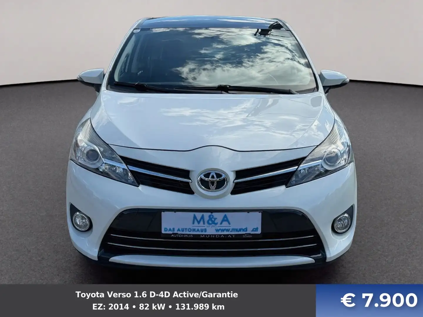 Toyota Verso 1.6 D-4D Active/Garantie Weiß - 2