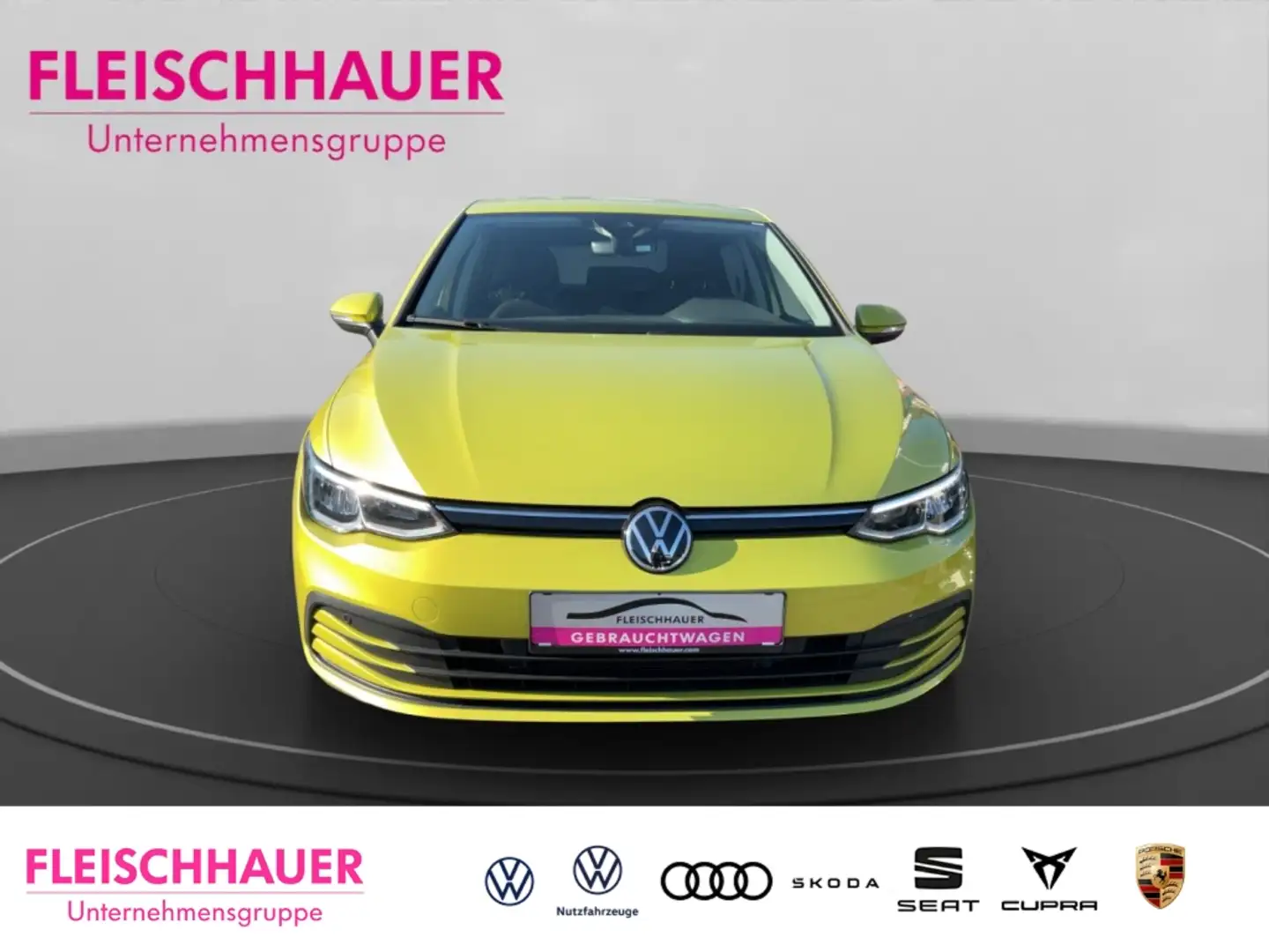 Volkswagen Golf VIII 1.5 TSI Navi Digitales Cockpit LED Apple CarP Jaune - 2