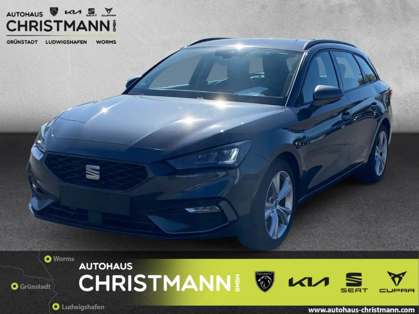 SEAT Leon Sportstourer FR 2.0 TDI EU6d Navi Digitales Cockpi Grau - 1