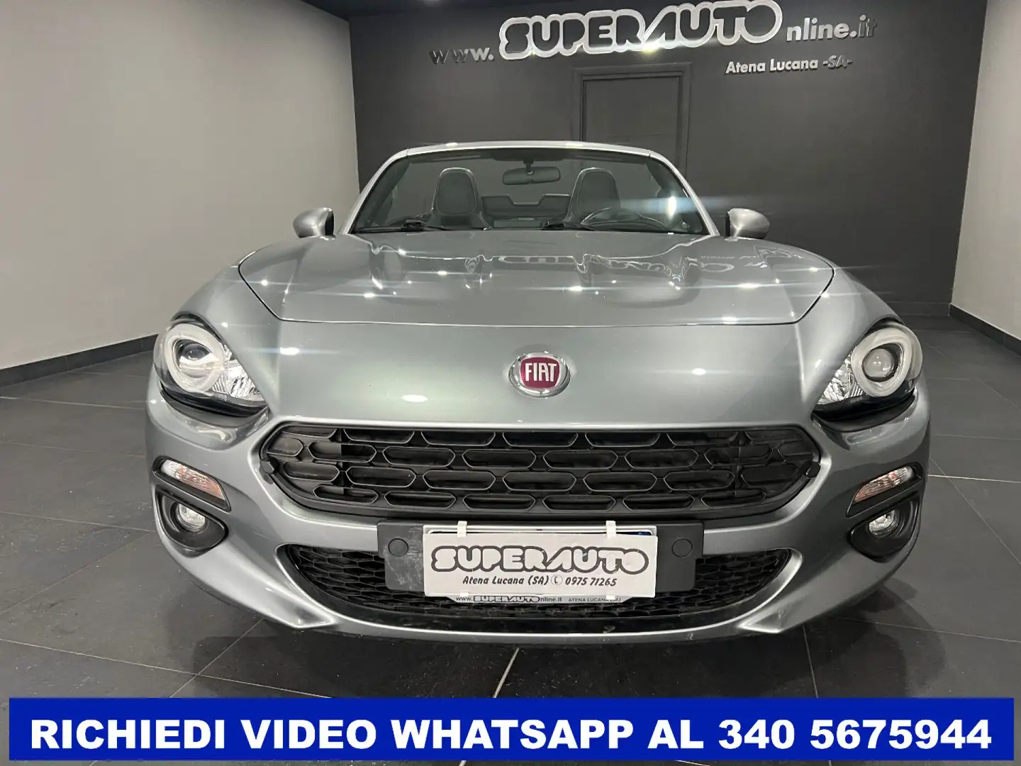 Fiat 124 Spider 1.4 MultiAir Lusso Gris - 2