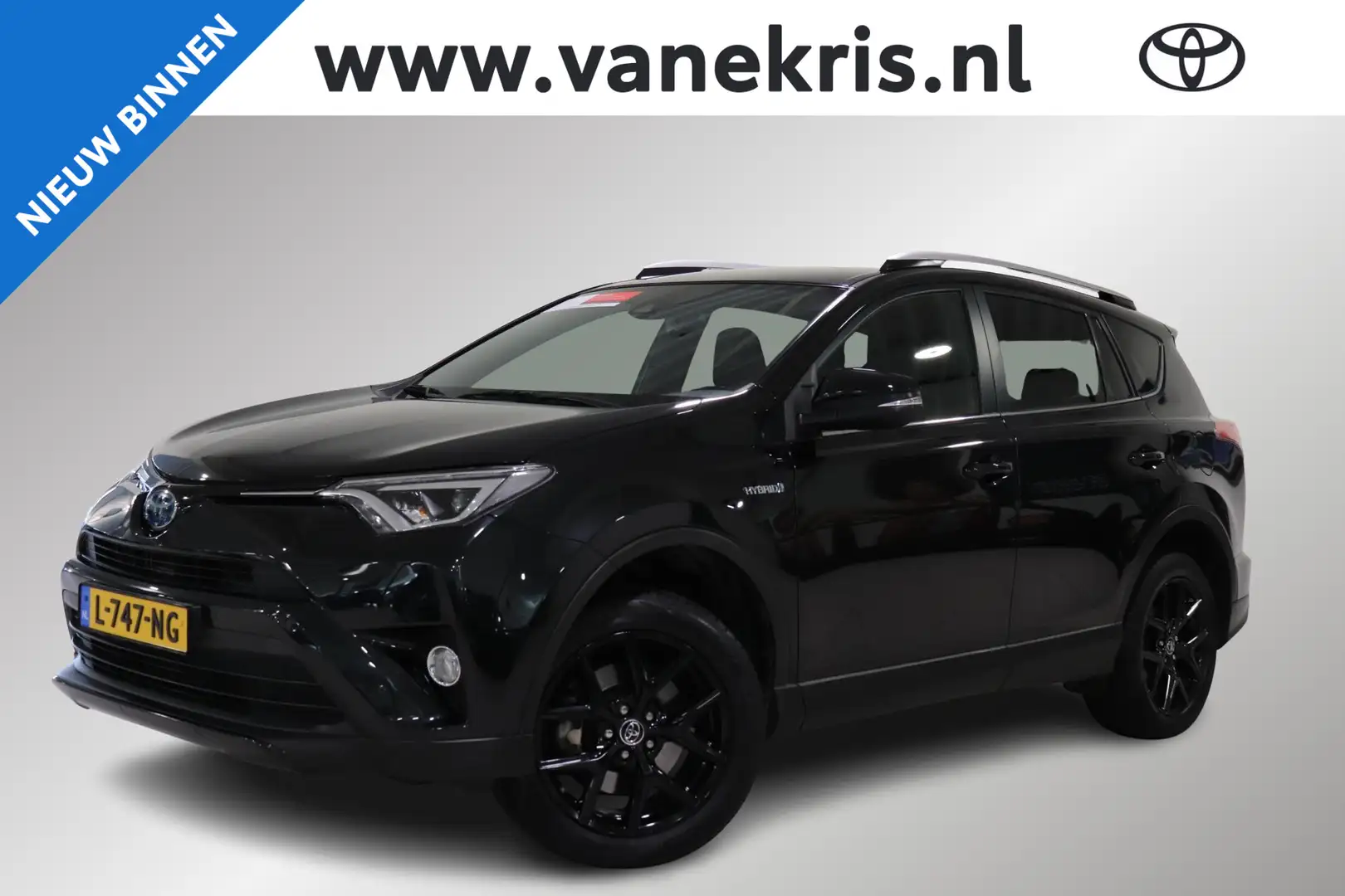 Toyota RAV 4 2.5 Hybrid AWD Dynamic, Afneembare Trekhaak, NAVI, Zwart - 1