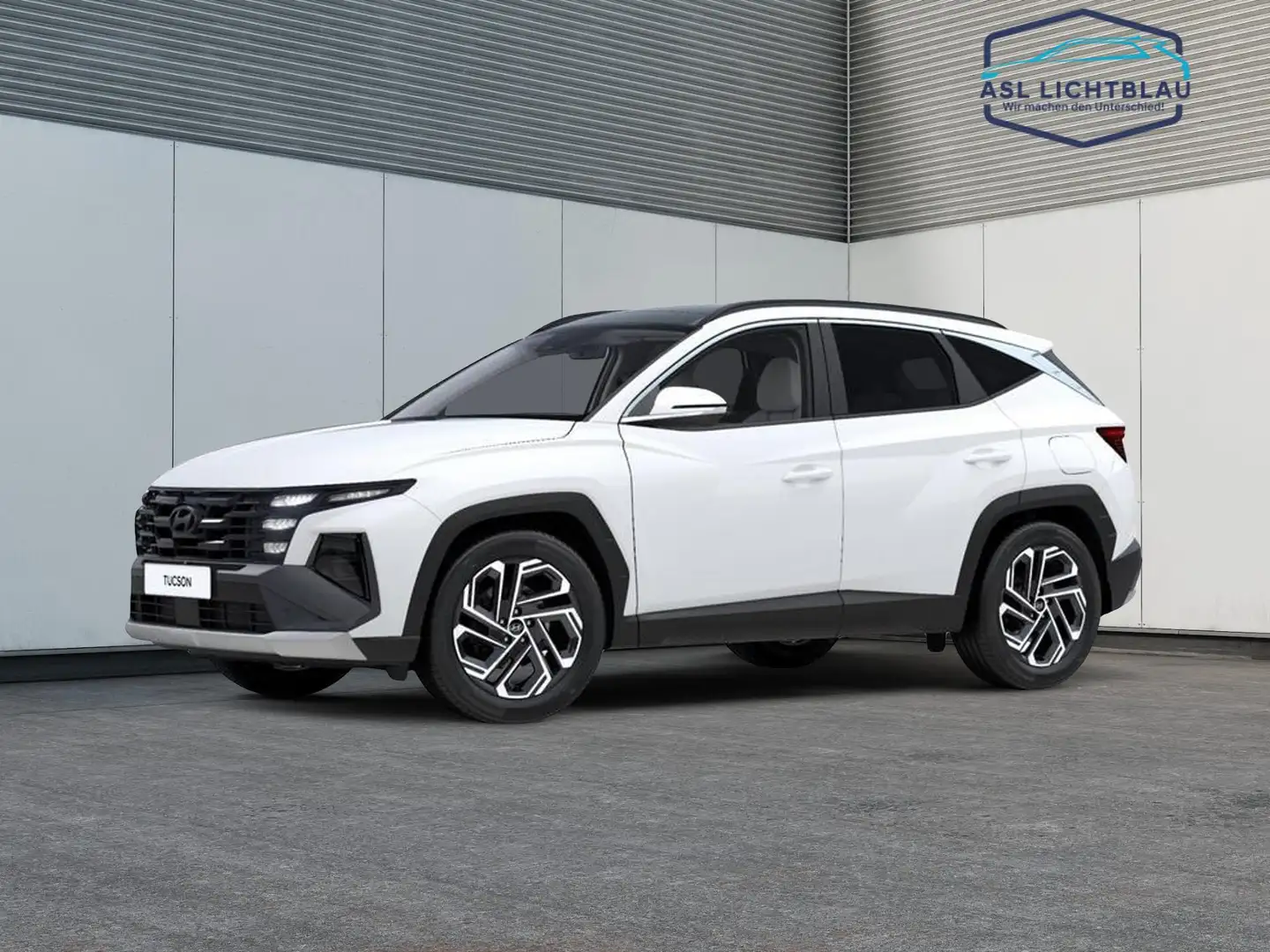 Hyundai TUCSON FL 1.6 T-GDI 48V 7-DCT 2WD PRIME Panoramadach &... Weiß - 2
