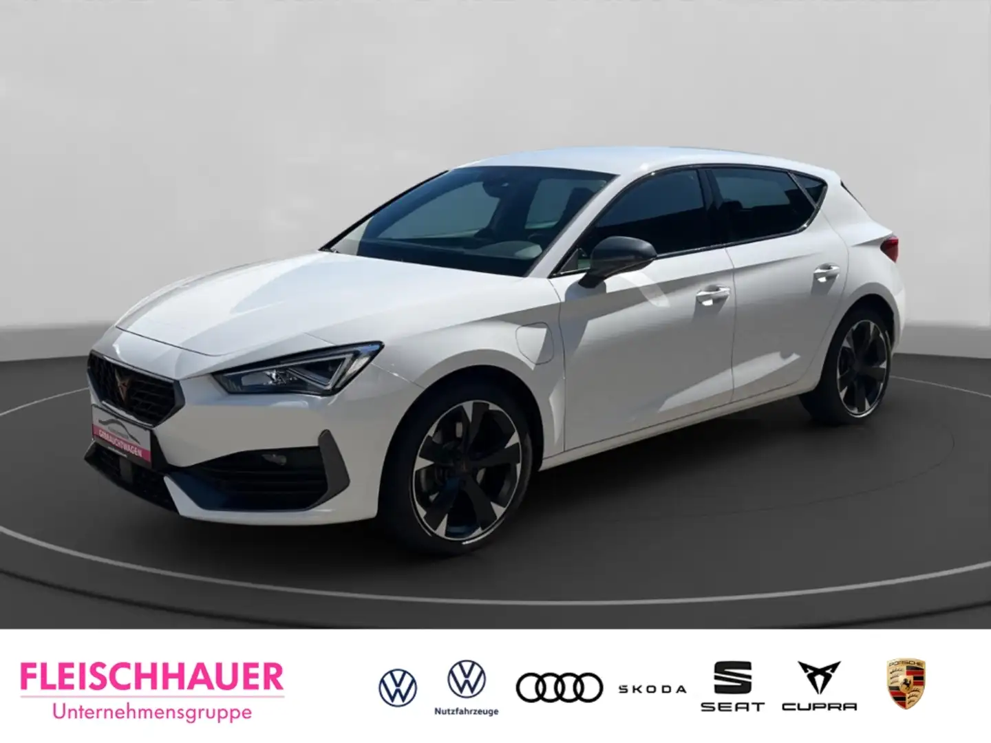 CUPRA Leon e-HYBRID 1.4 Kessy Full-Link Voll-LED Sitzhz Blanc - 1