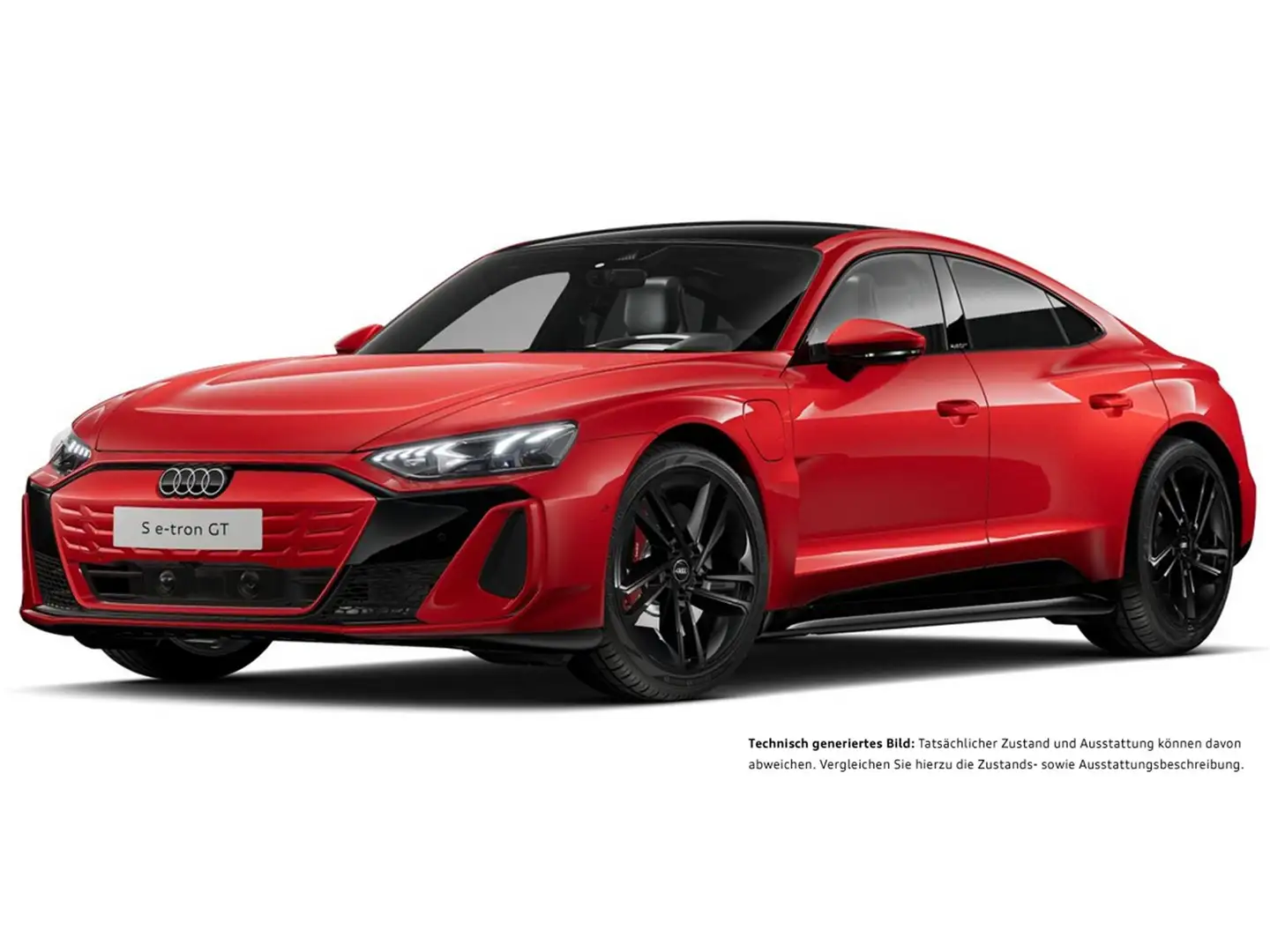 Audi e-tron GT quattro PANO B&O 360°CAM ACC LM21 Rot - 2