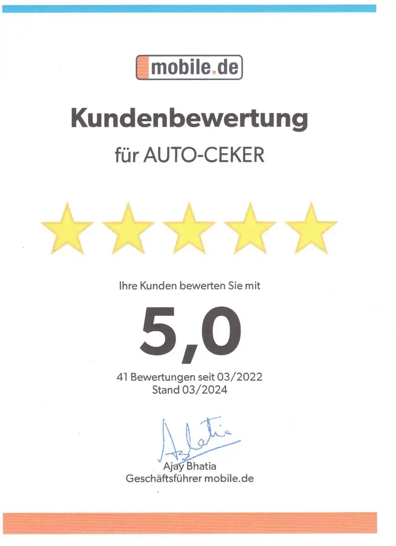 Opel Astra K Lim. 5-trg. "sehr gepflegter Zustand" Weiß - 1