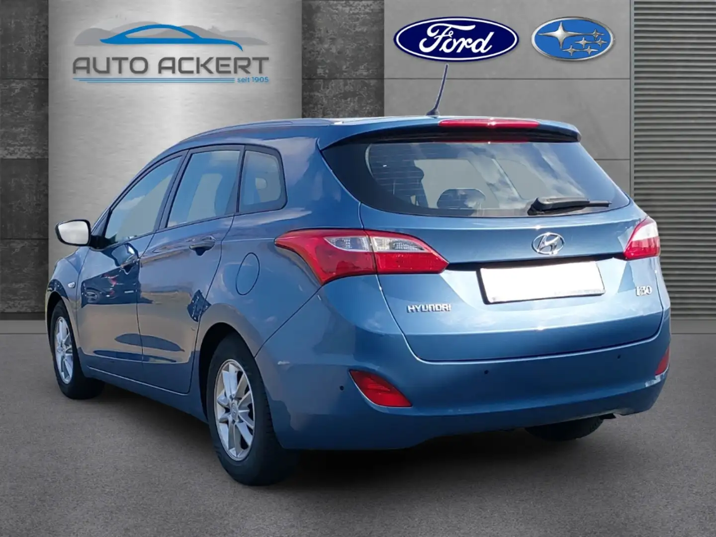 Hyundai i30 Trend blue PDC Klima Radio ALU ZV Blau - 2