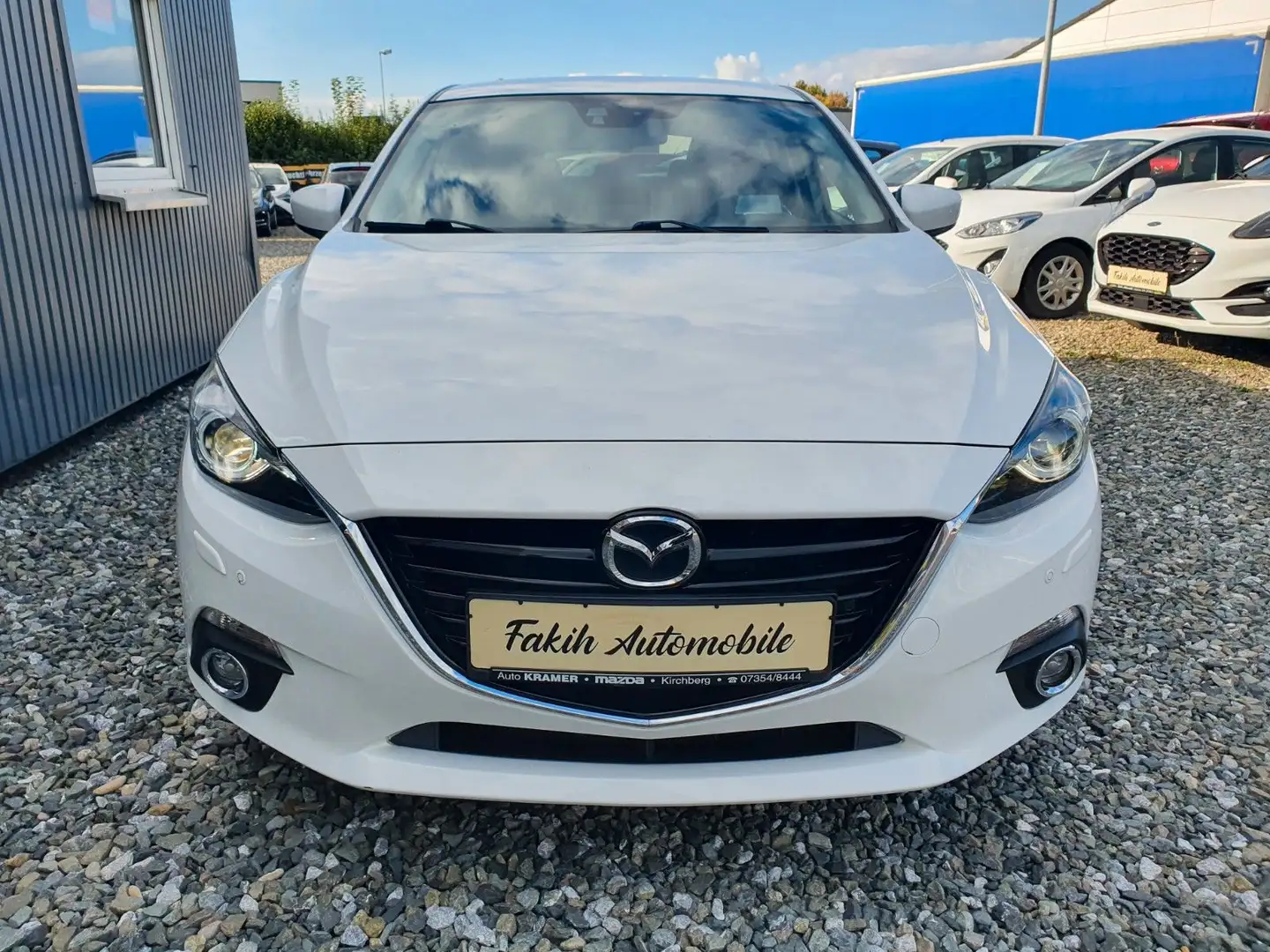 Mazda 3 Lim. Sports-Line Navi Xenon BOSE 72Tkm.165PS Weiß - 2