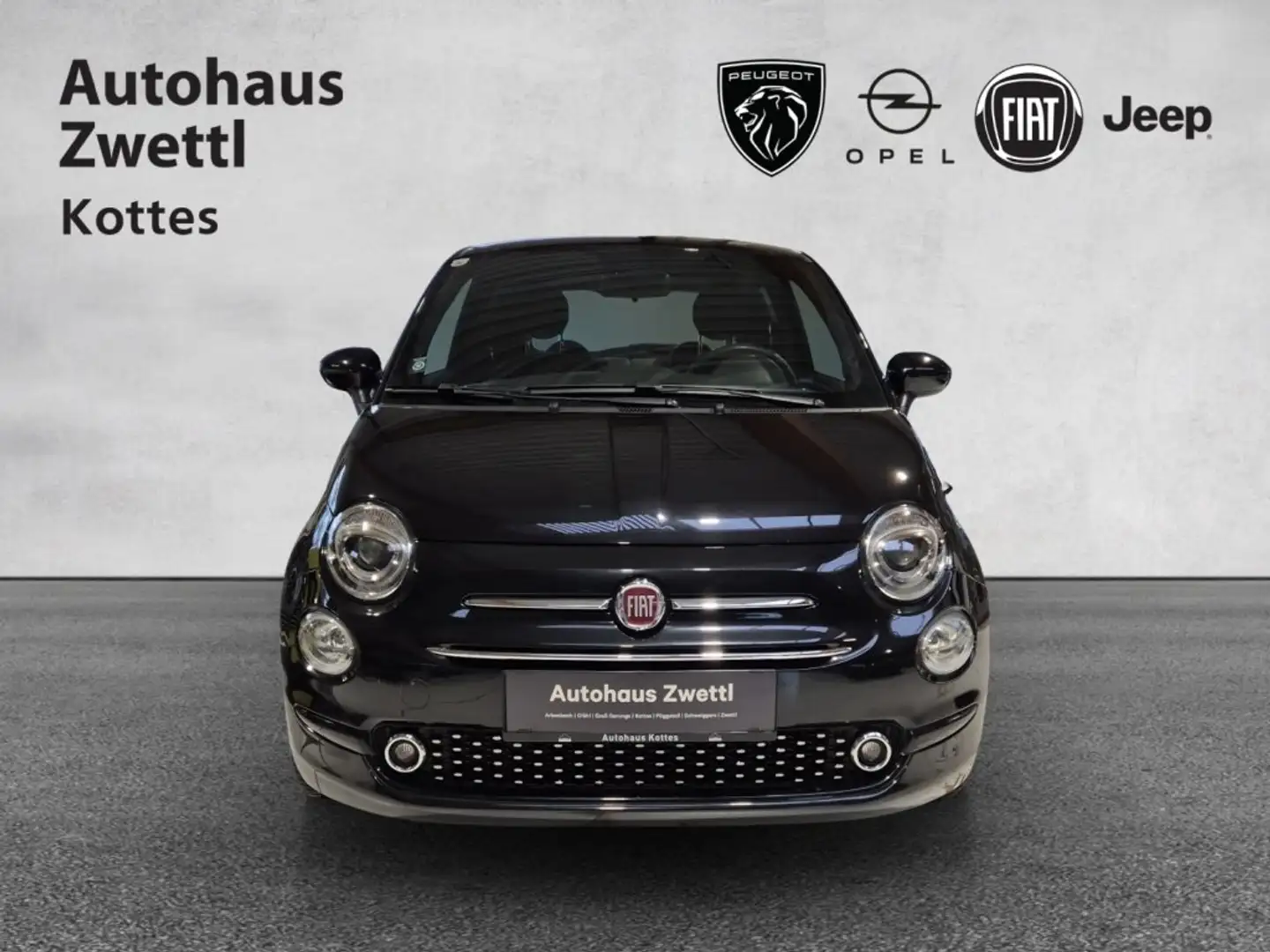 Fiat 500 1.0 FireFly Hybrid 70 LOUNGE Schwarz - 2