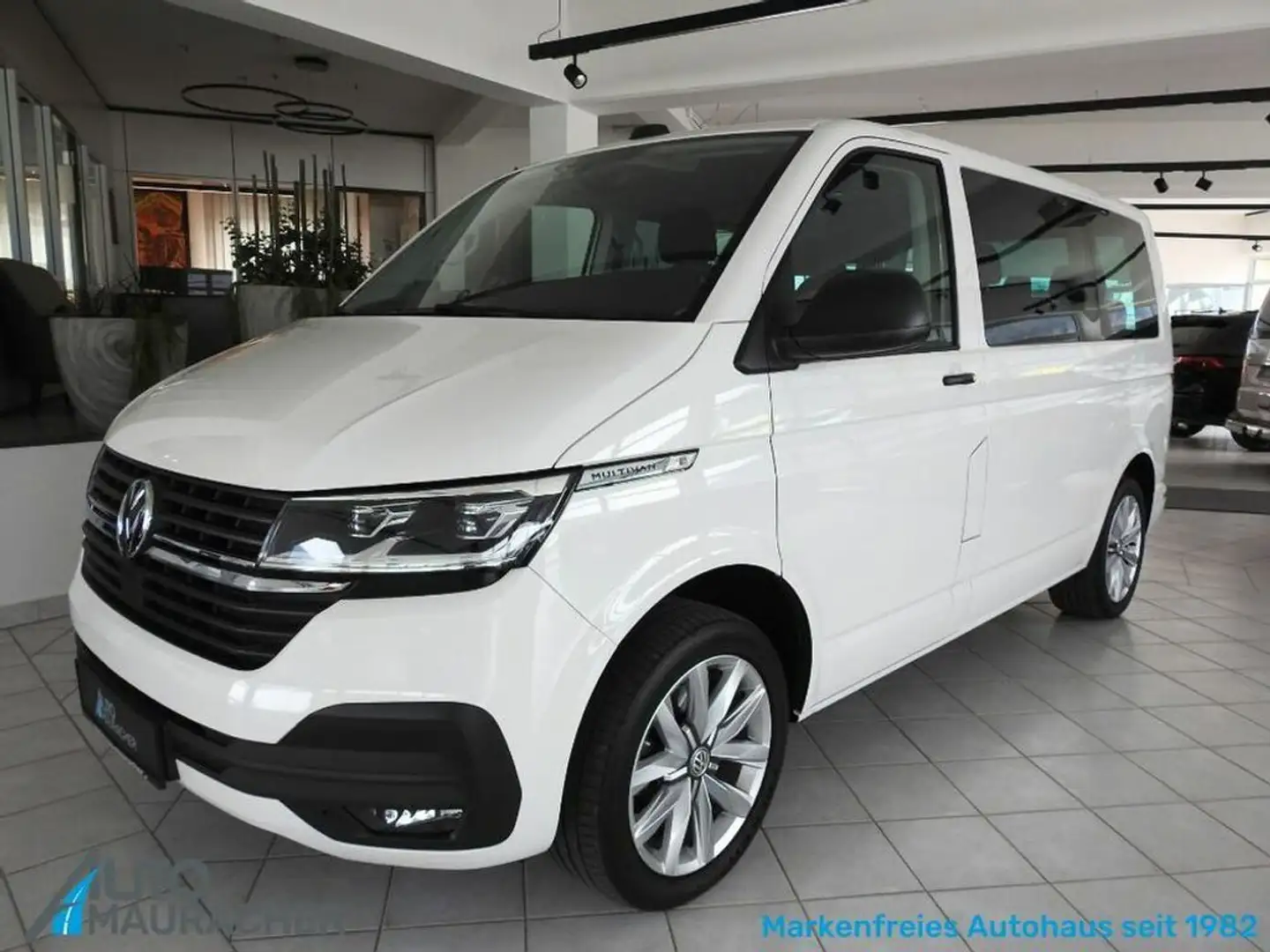 Volkswagen T6.1 Multivan 2,0 TDI 4MOTION DSG*AHK*LED*STHZG* Blanco - 1