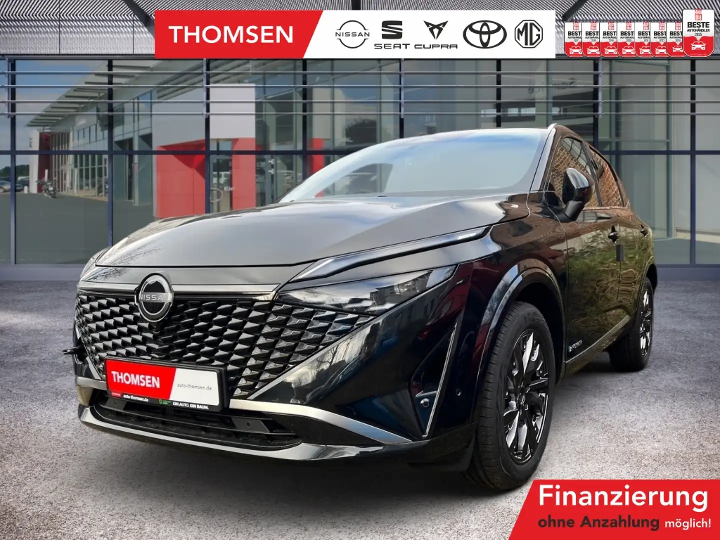 Nissan Qashqai 1.5 VC-T Tekna e-Power ACC AUT Navi LED Schwarz - 1