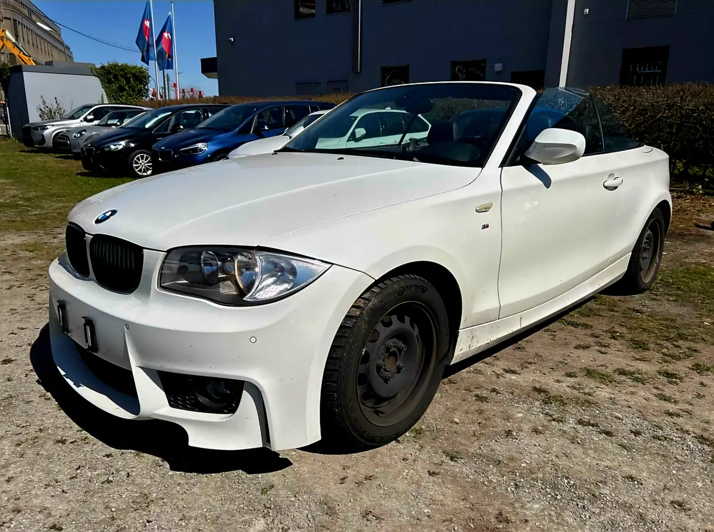 BMW 118 118i Cabrio TÜV 12/25 Blanc - 2
